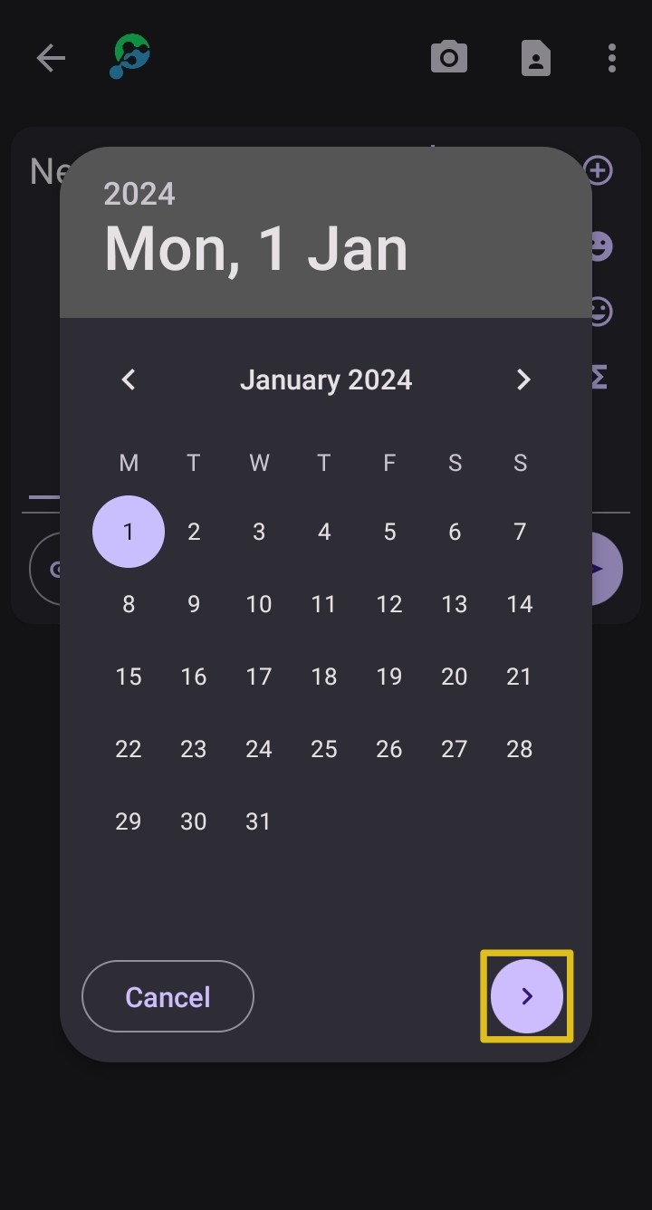 Date picker